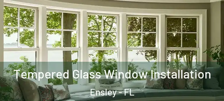  Tempered Glass Window Installation Ensley - FL